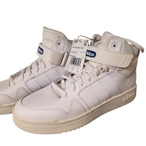 NIB Adidas Postmove Mid Basketball Shoes Sneakers White Mens‎ Size 11.5